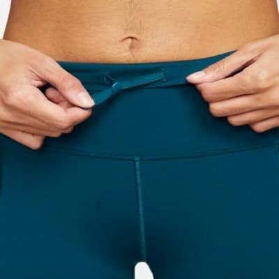 Nike Women's Go Firm-Support High-Waisted 7/8 Leggings - BLUE Thumbnail View 7