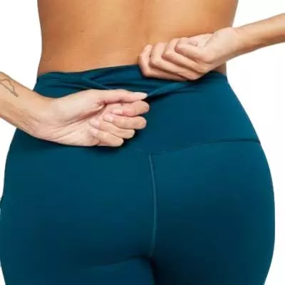 Nike Women's Go Firm-Support High-Waisted 7/8 Leggings - BLUE