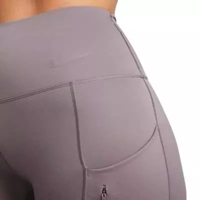 Nike Women's Go Firm-Support High-Waisted 7/8 Leggings - PURPLE