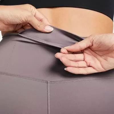 Nike Women's Go Firm-Support High-Waisted 7/8 Leggings - PURPLE