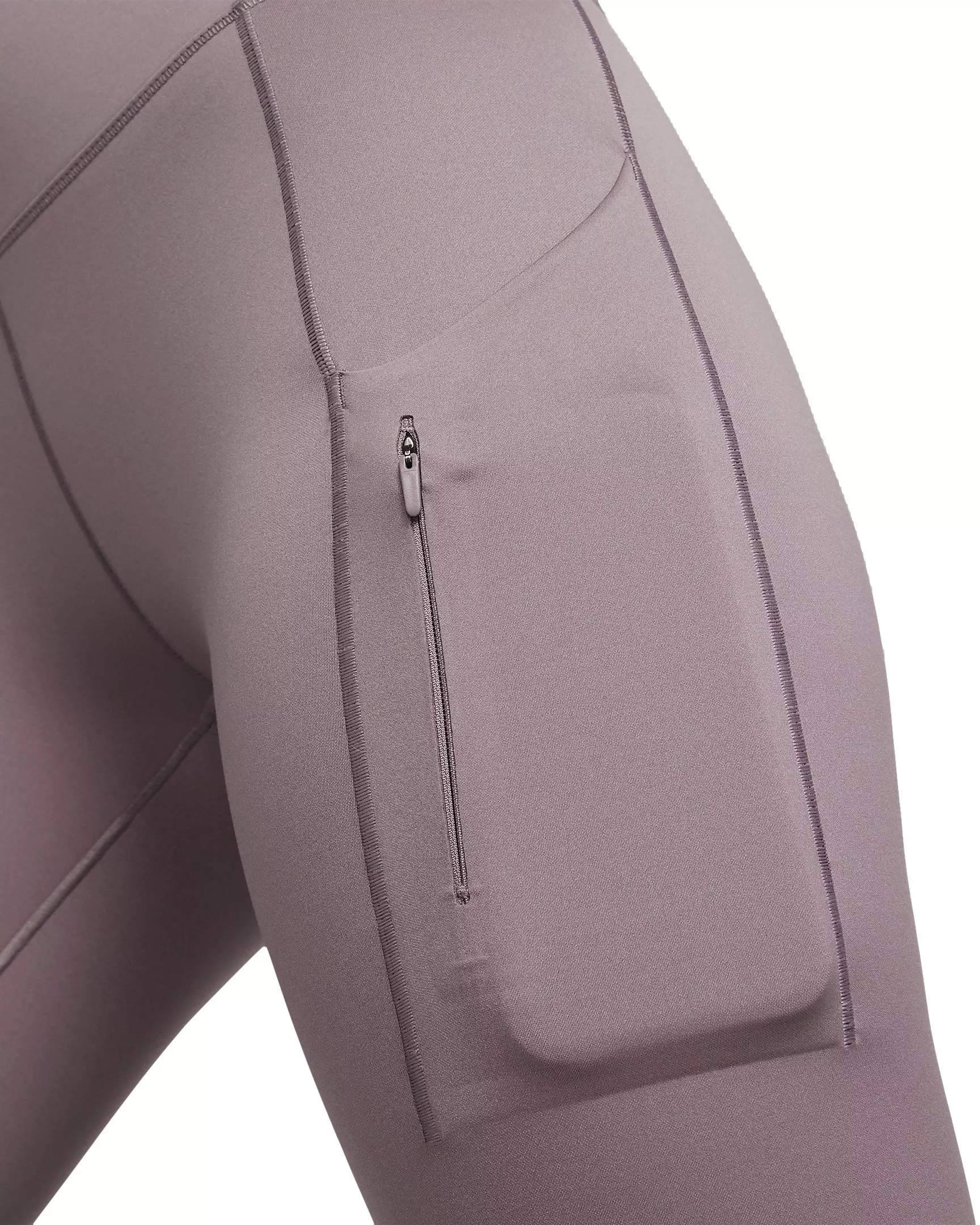 Nike Women's Go Firm-Support High-Waisted 7/8 Leggings - PURPLE