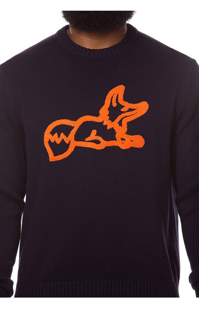 AKOO Men's Snobby Sweater - NAVY Thumbnail View 3