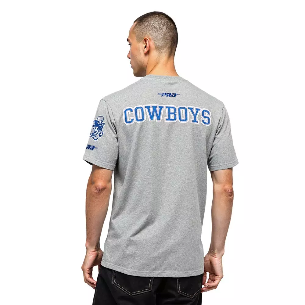 Pro Standard Men's NFL Dallas Cowboys Best of CJ Drop Shoulder Tee - Dk Grey - DK GREY