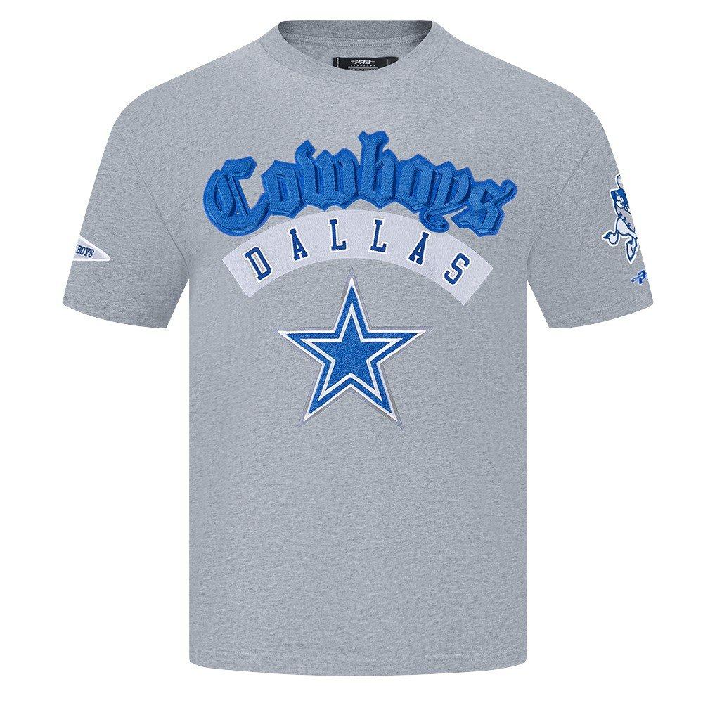 Pro Standard Men's NFL Dallas Cowboys Best of CJ Drop Shoulder Tee - Dk Grey - DK GREY