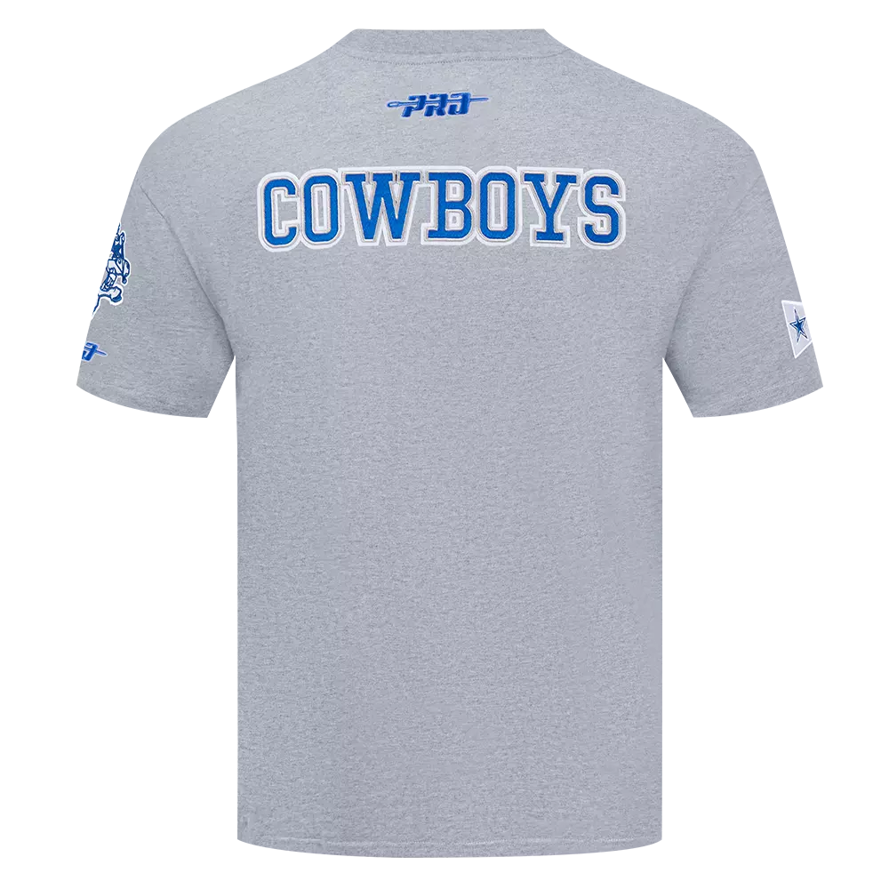 Pro Standard Men's NFL Dallas Cowboys Best of CJ Drop Shoulder Tee - Dk Grey - DK GREY