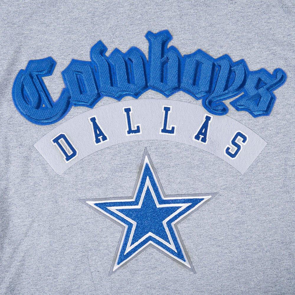 Pro Standard Men's NFL Dallas Cowboys Best of CJ Drop Shoulder Tee - Dk Grey - DK GREY