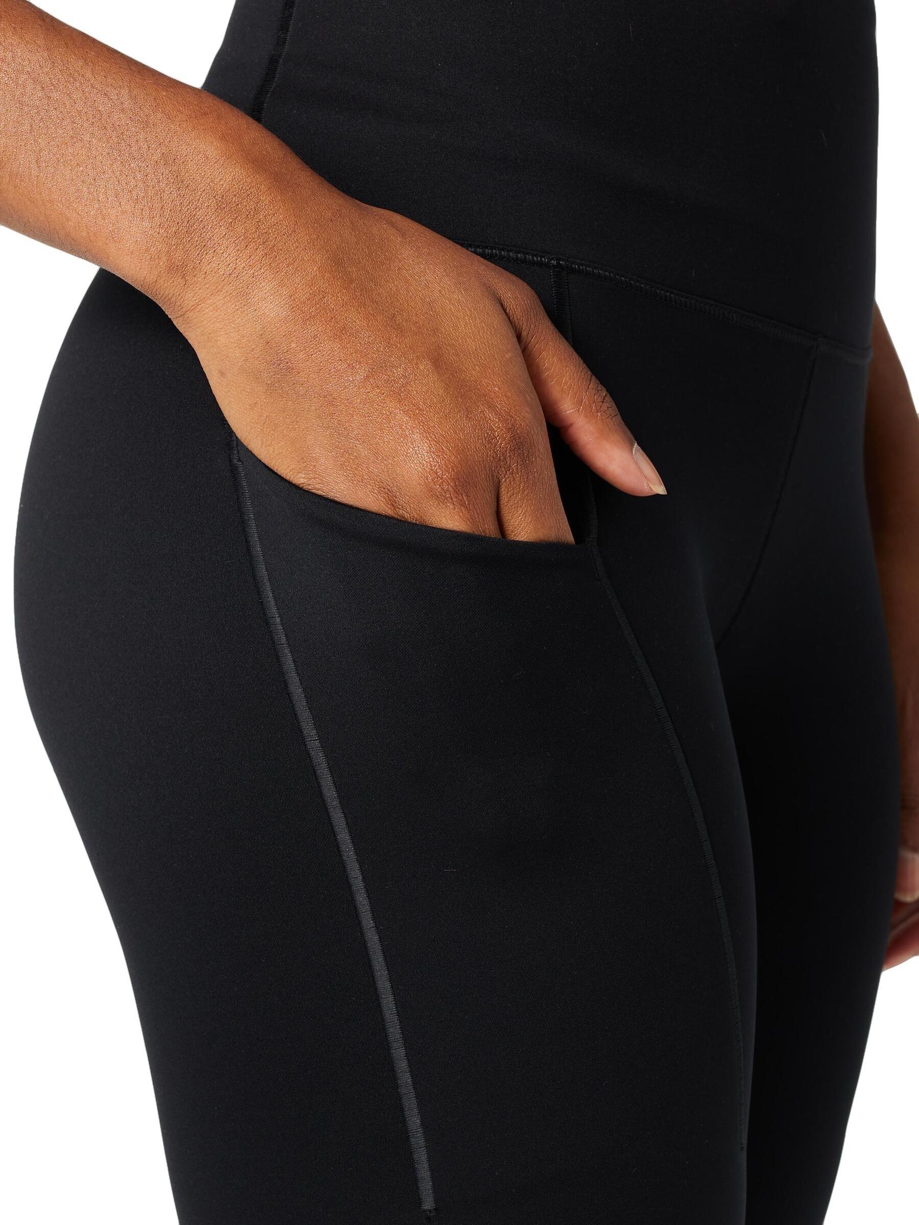 Nike Women's Go Firm-Support HW Leggings w/Pockets - BLACK Thumbnail View 4