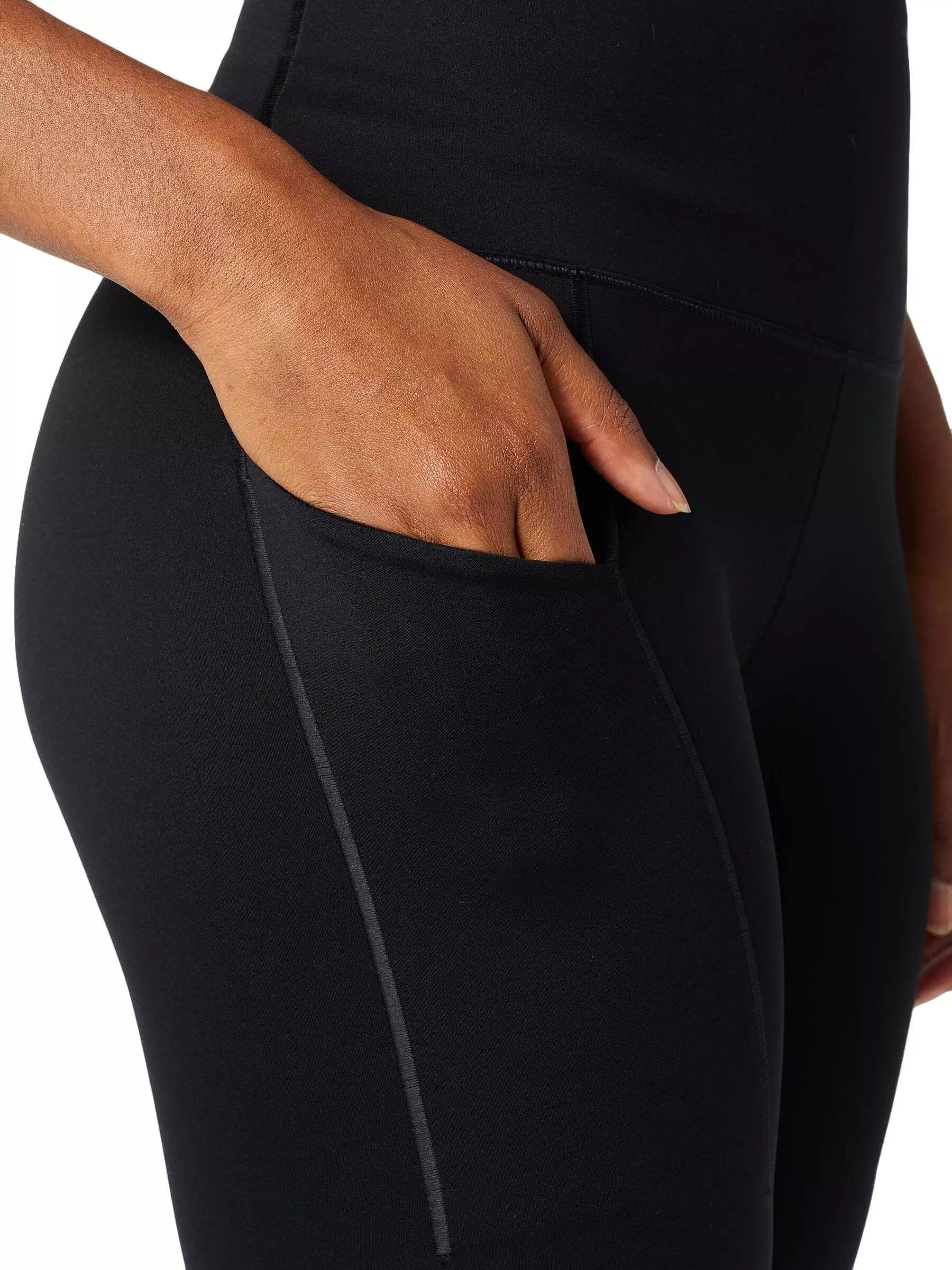 Nike Women's Go Firm-Support HW Leggings w/Pockets - BLACK