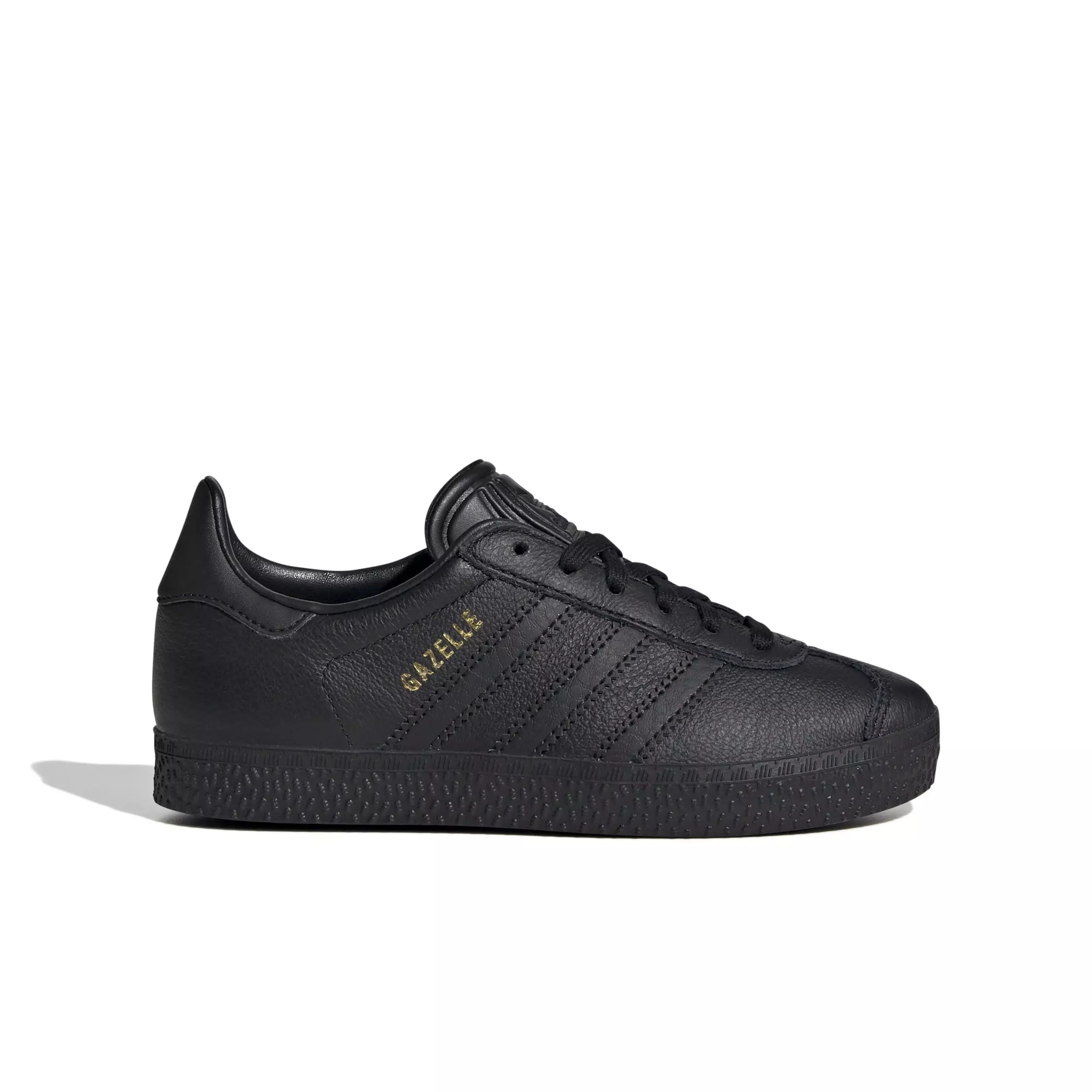 adidas Originals Gazelle "Core Black/Core Black/Core Black" Preschool Boys' Shoe - BLACK/BLACK/BLACK