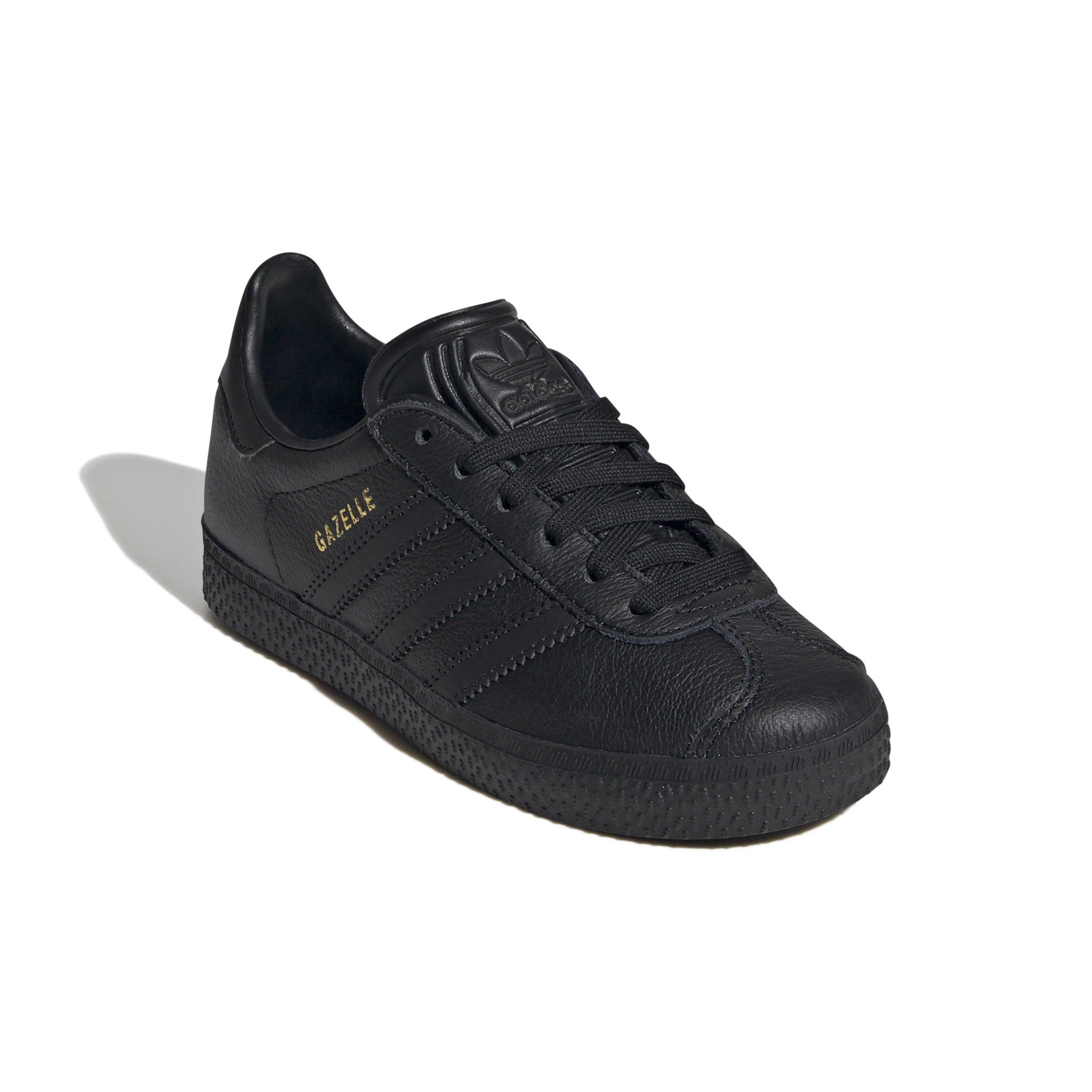 adidas Originals Gazelle Preschool Boys' "Core Black/Core Black/Core Black" Shoe