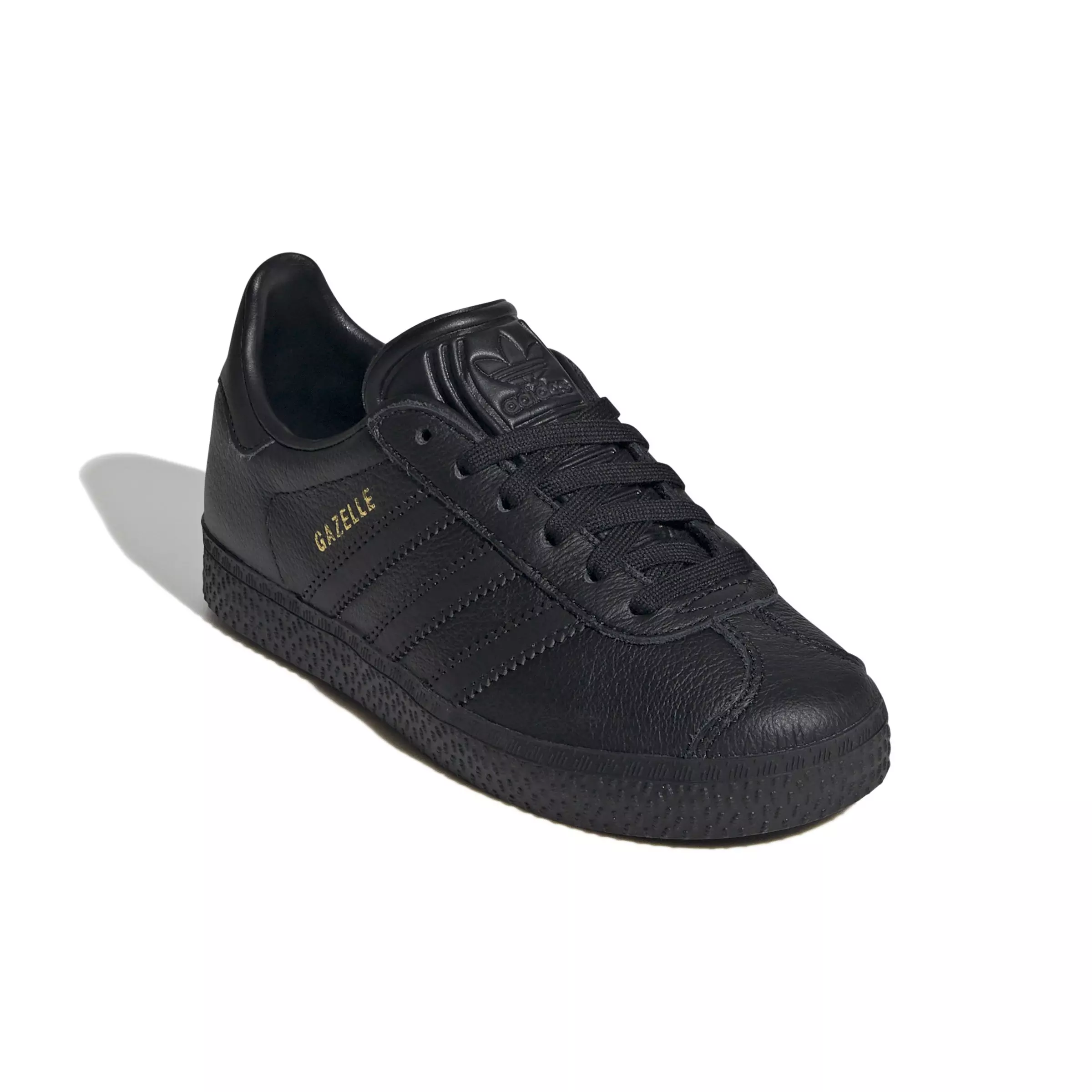 adidas Originals Gazelle "Core Black/Core Black/Core Black" Preschool Boys' Shoe - BLACK/BLACK/BLACK