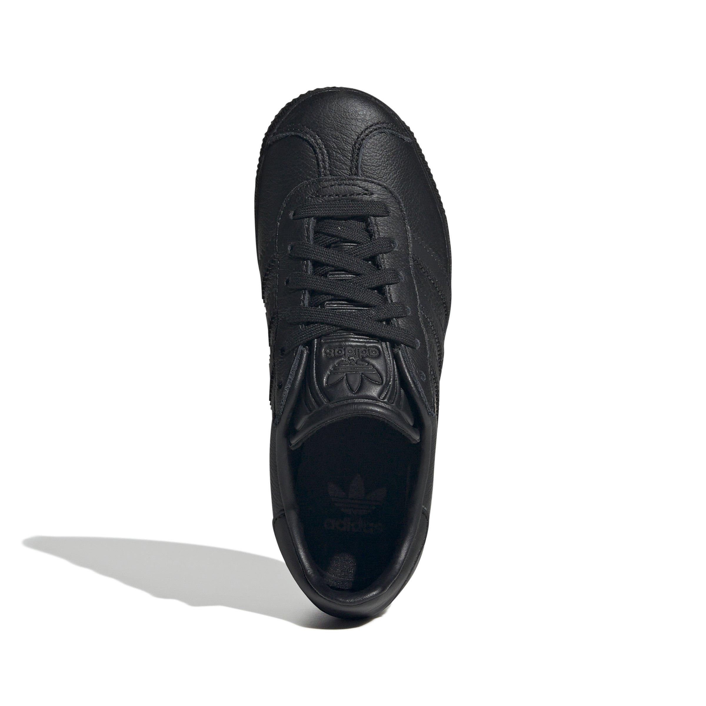 adidas Originals Gazelle Preschool Boys' "Core Black/Core Black/Core Black" Shoe