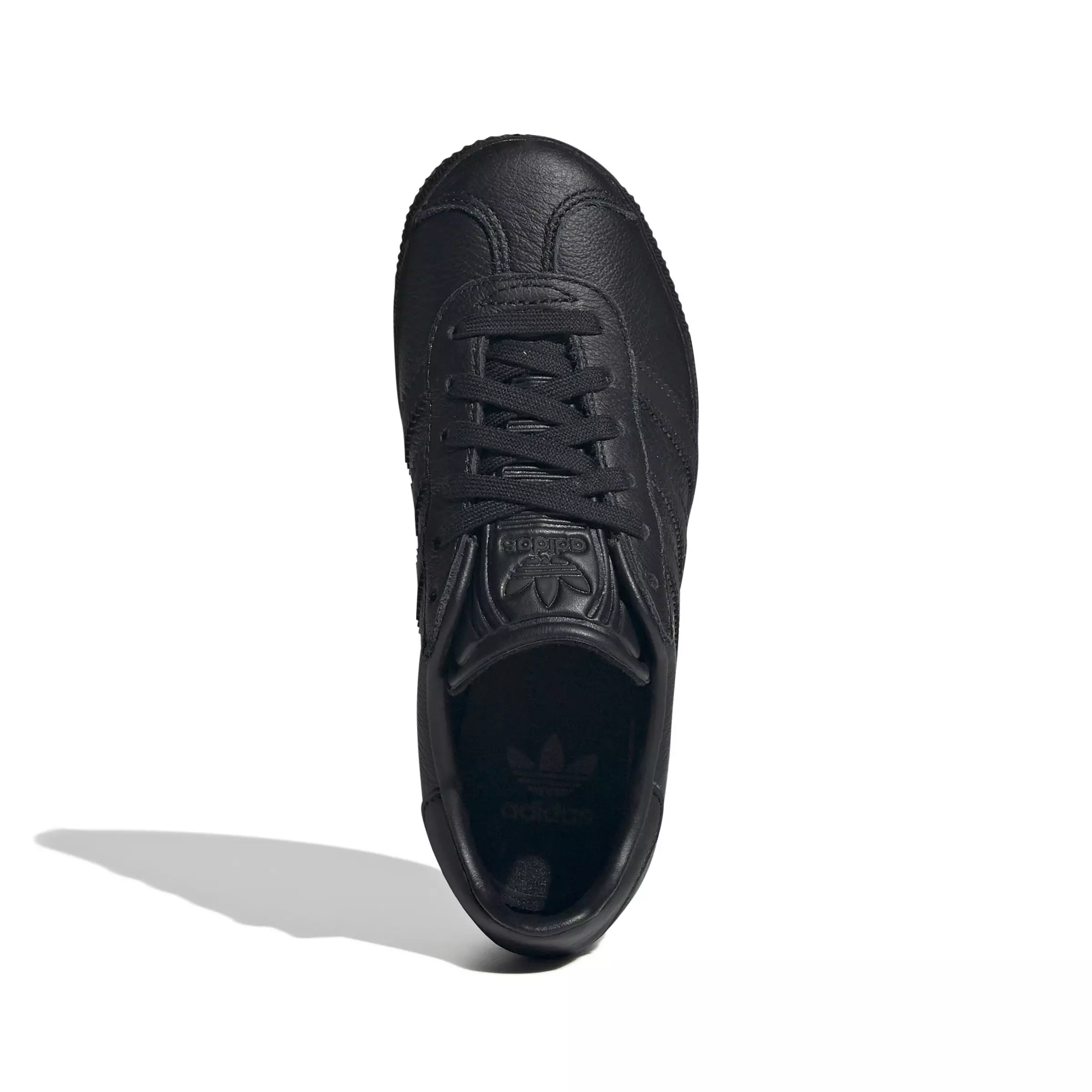 adidas Originals Gazelle "Core Black/Core Black/Core Black" Preschool Boys' Shoe - BLACK/BLACK/BLACK