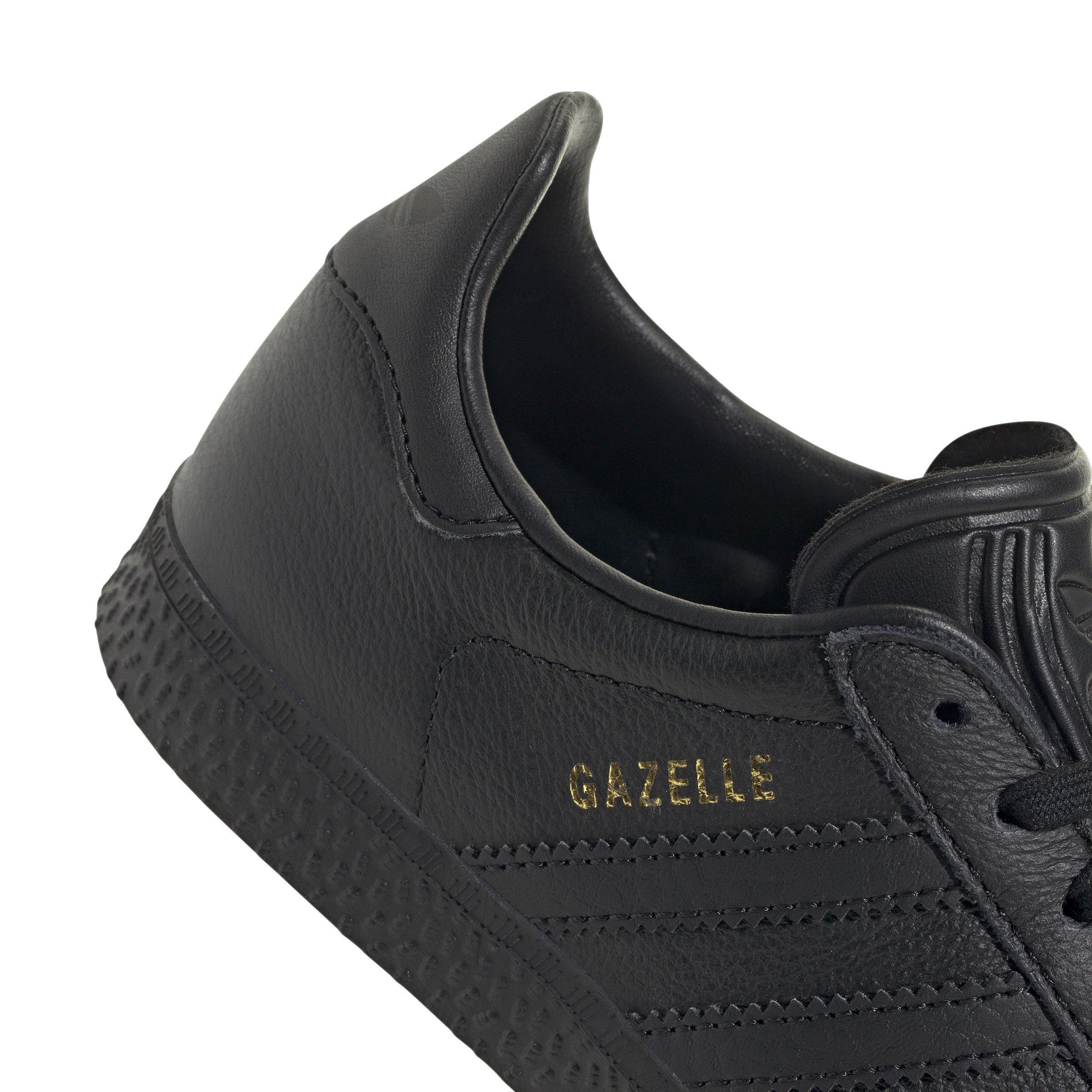 adidas Originals Gazelle Preschool Boys' "Core Black/Core Black/Core Black" Shoe