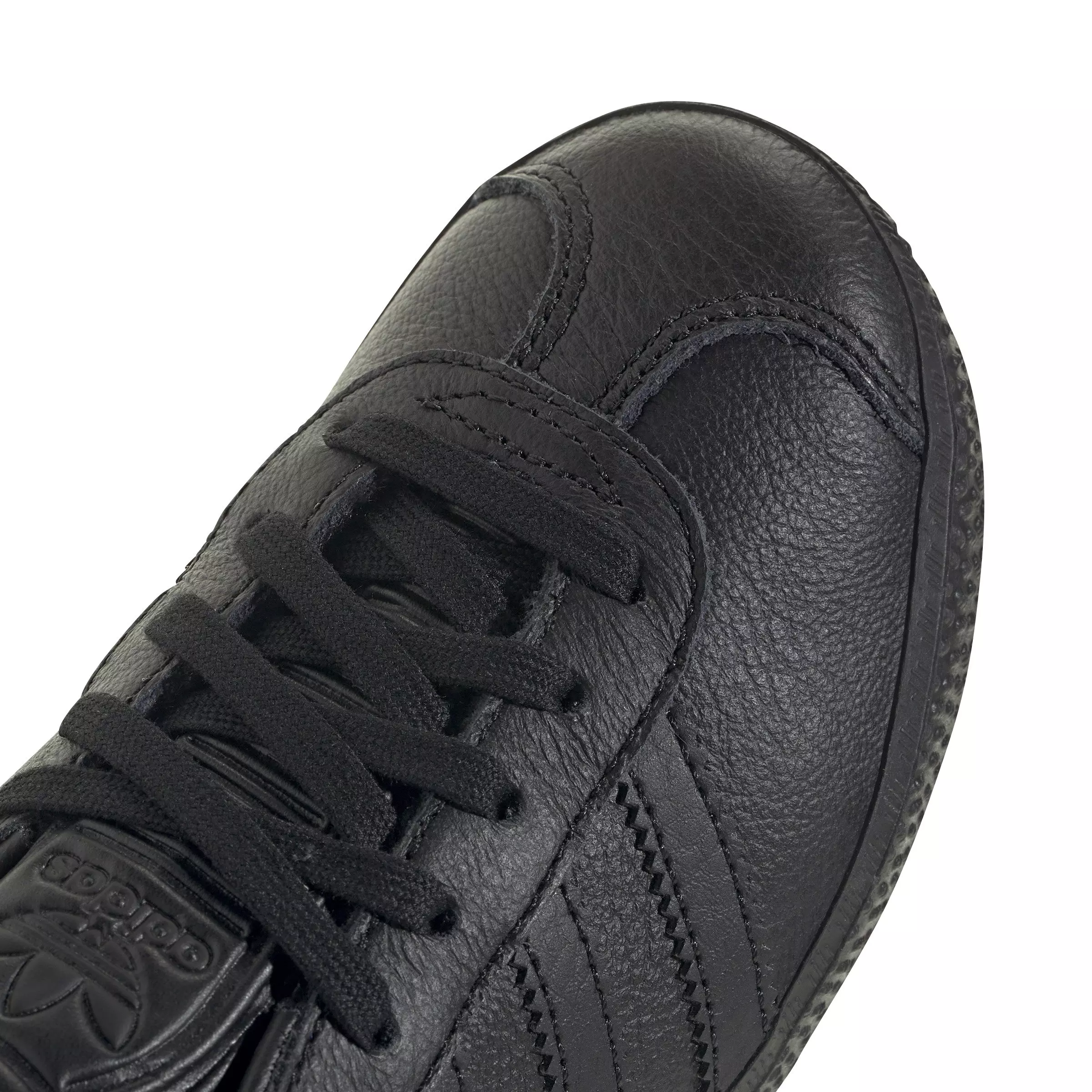 adidas Originals Gazelle "Core Black/Core Black/Core Black" Preschool Boys' Shoe - BLACK/BLACK/BLACK