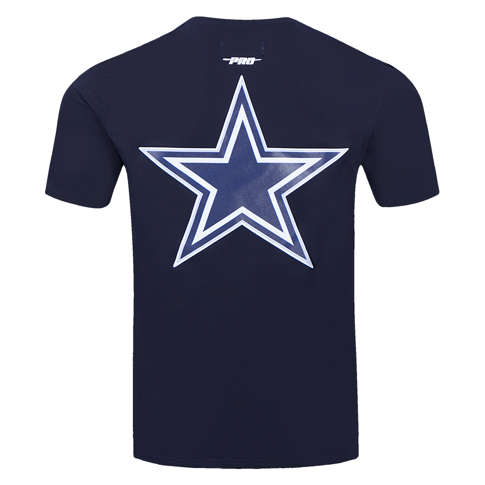 Pro Standard Men's NFL Dallas Cowboys Logo Classic Mesh Pro Team Taping Shirt - Navy - NAVY