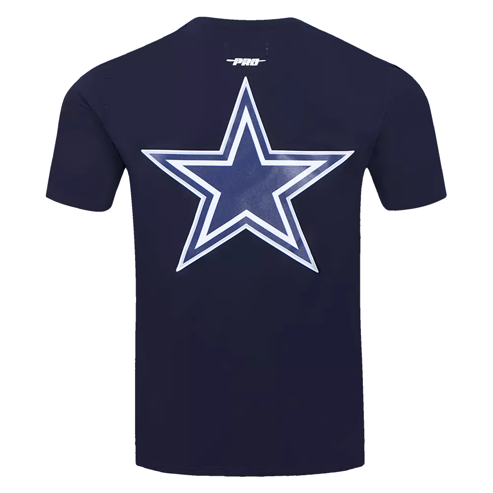 Pro Standard Men's NFL Dallas Cowboys Logo Classic Mesh Pro Team Taping Shirt - Navy - NAVY
