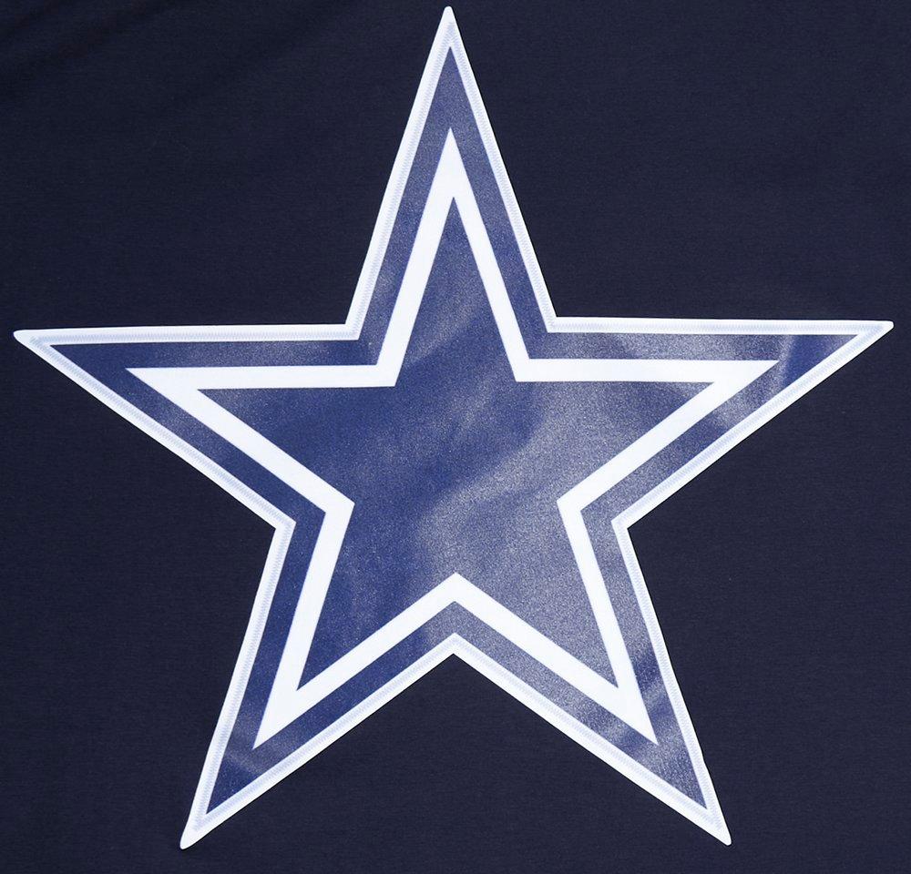 Pro Standard Men's NFL Dallas Cowboys Logo Classic Mesh Pro Team Taping Shirt - Navy - NAVY