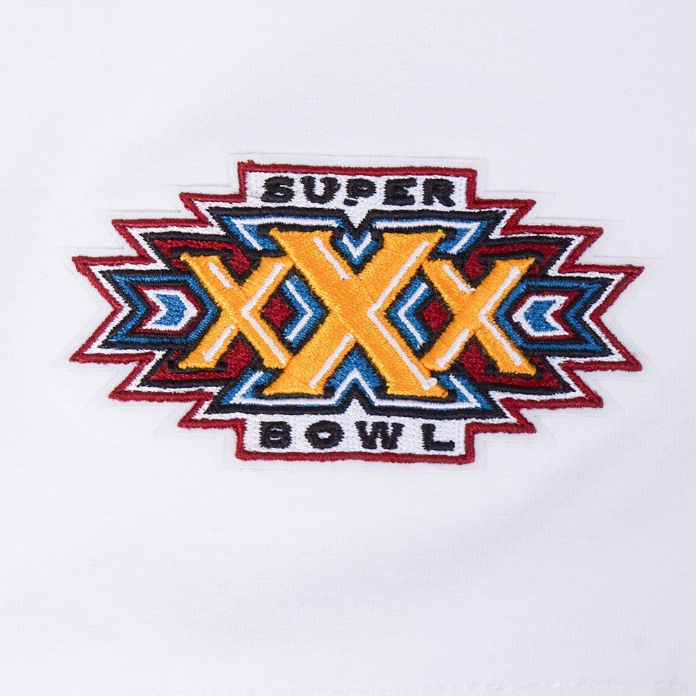 Pro Standard Men's NFL Dallas Cowboys Logo Classic Mesh Pro Team Taping Shirt - White/Navy - WHITE/NAVY