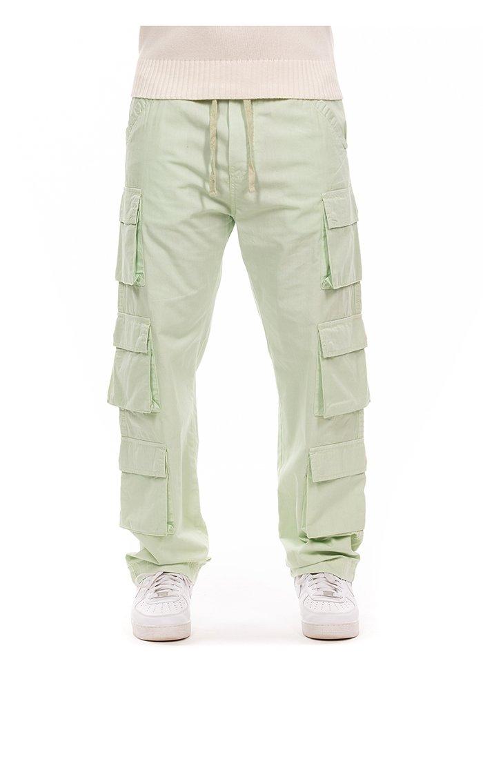 Hustle Gang Men's Torrent Cargo Pants - LT GREEN Thumbnail View 1