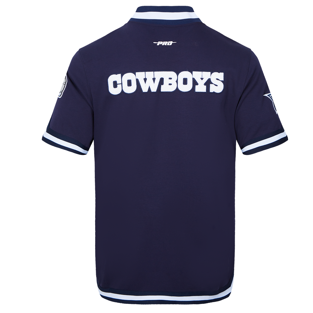 Pro Standard Men's NFL Dallas Cowboys Classic Warm Up Jacket - Navy - NAVY