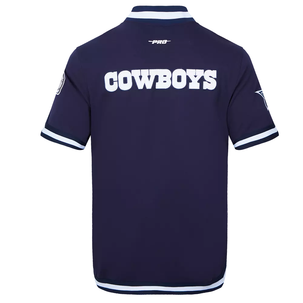 Pro Standard Men's NFL Dallas Cowboys Classic Warm Up Jacket - Navy - NAVY