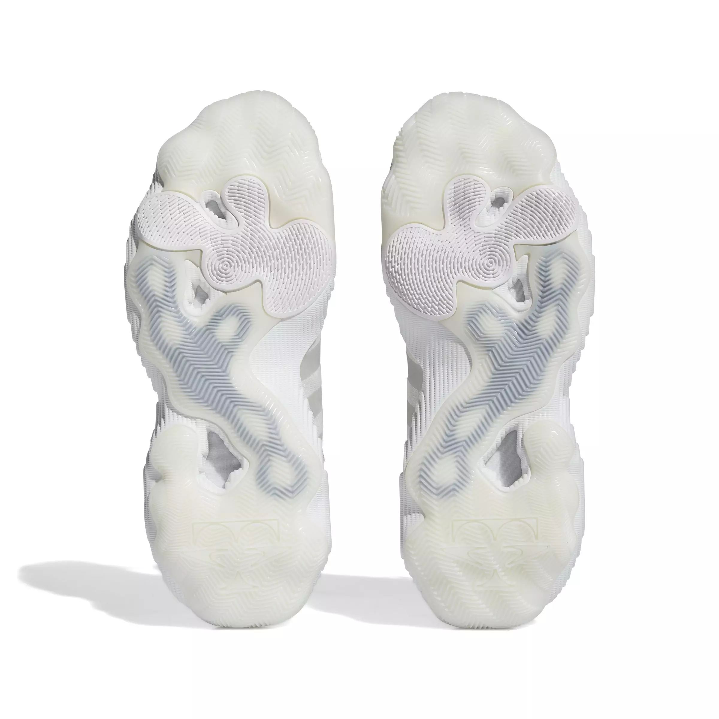 adidas Trae Young 3 "Ftwr White/Silver Metallic/Crystal White" Unisex Basketball Shoe - WHITE/SILVER/WHITE