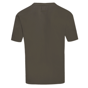 Pro Standard Men's MLB Atlanta Braves Neutral Drop Shoulder Top - Dk Taupe - DK TAUPE