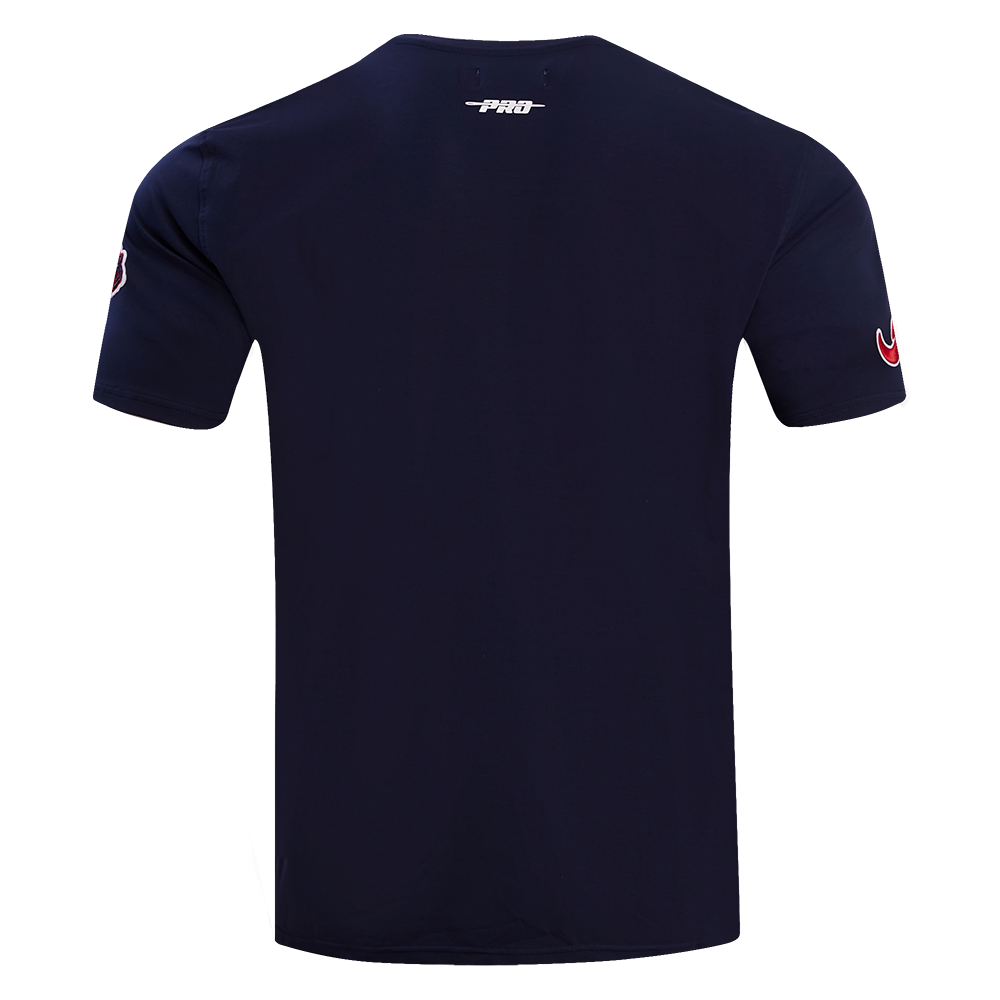 Pro Standard Men's MLB Atlanta Braves Script Tail Tops - Navy - NAVY