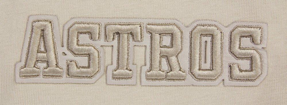 Pro Standard Men's MLB Houston Astros Neutral Cotton Jersey Drop Shoulder Top - Taupe - TAUPE