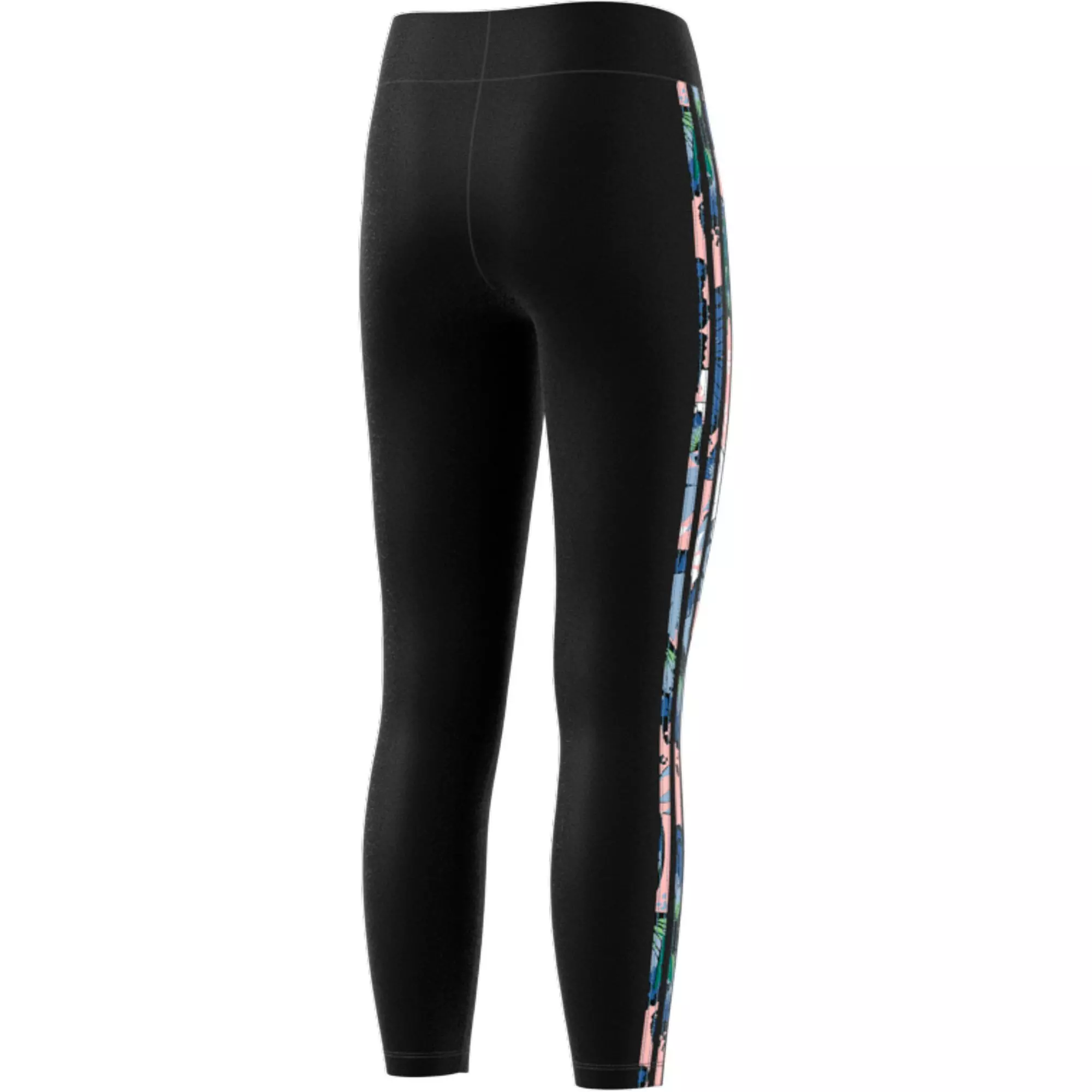 adidas Originals Girls' HER Studio London Animal Flower Print High-Waisted Leggings - CORAL