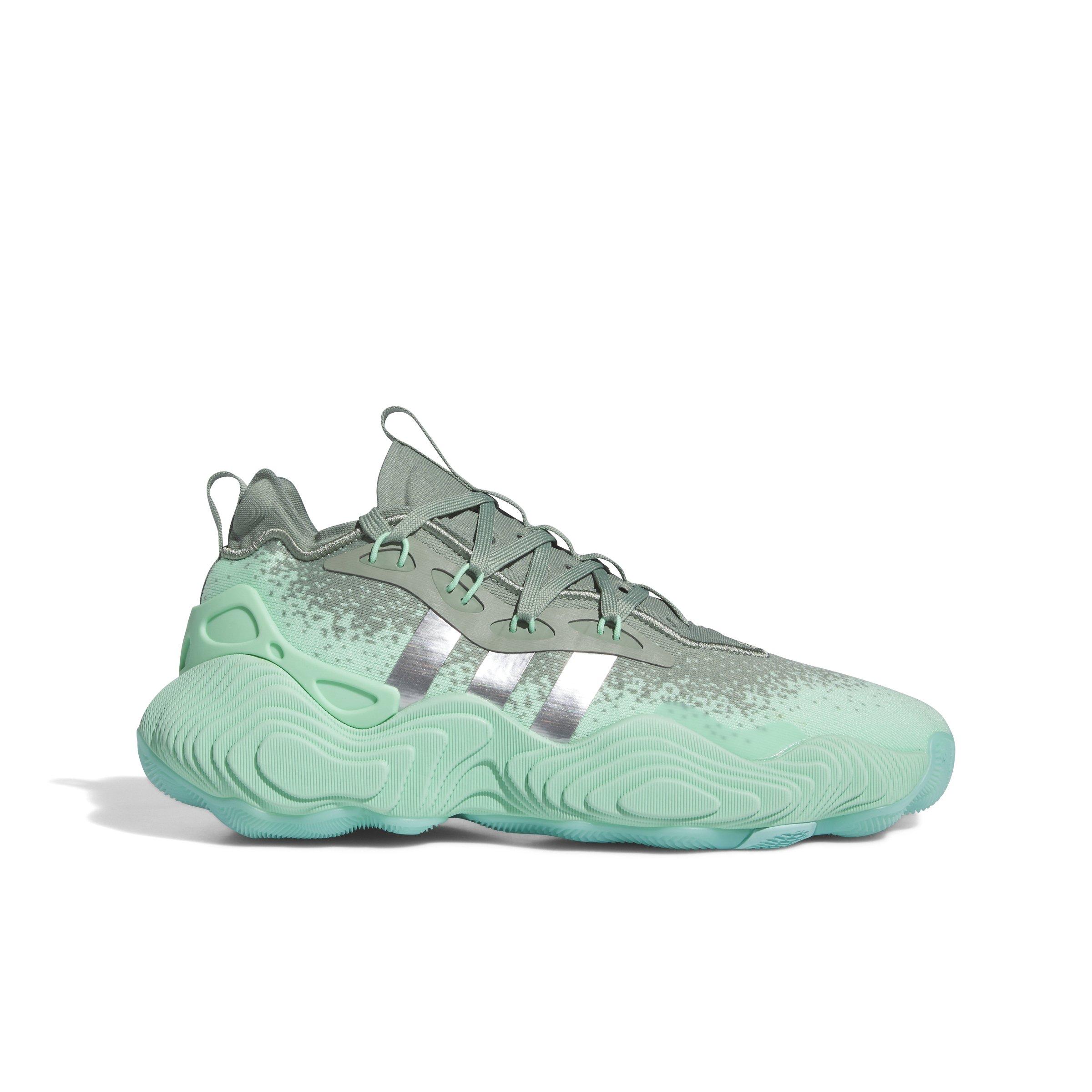 adidas Trae Young 3 "Pulse Mint/Silver Metallic/Silver Green" Unisex Basketball Shoe - MINT/SILVER/SILVER Thumbnail View 1