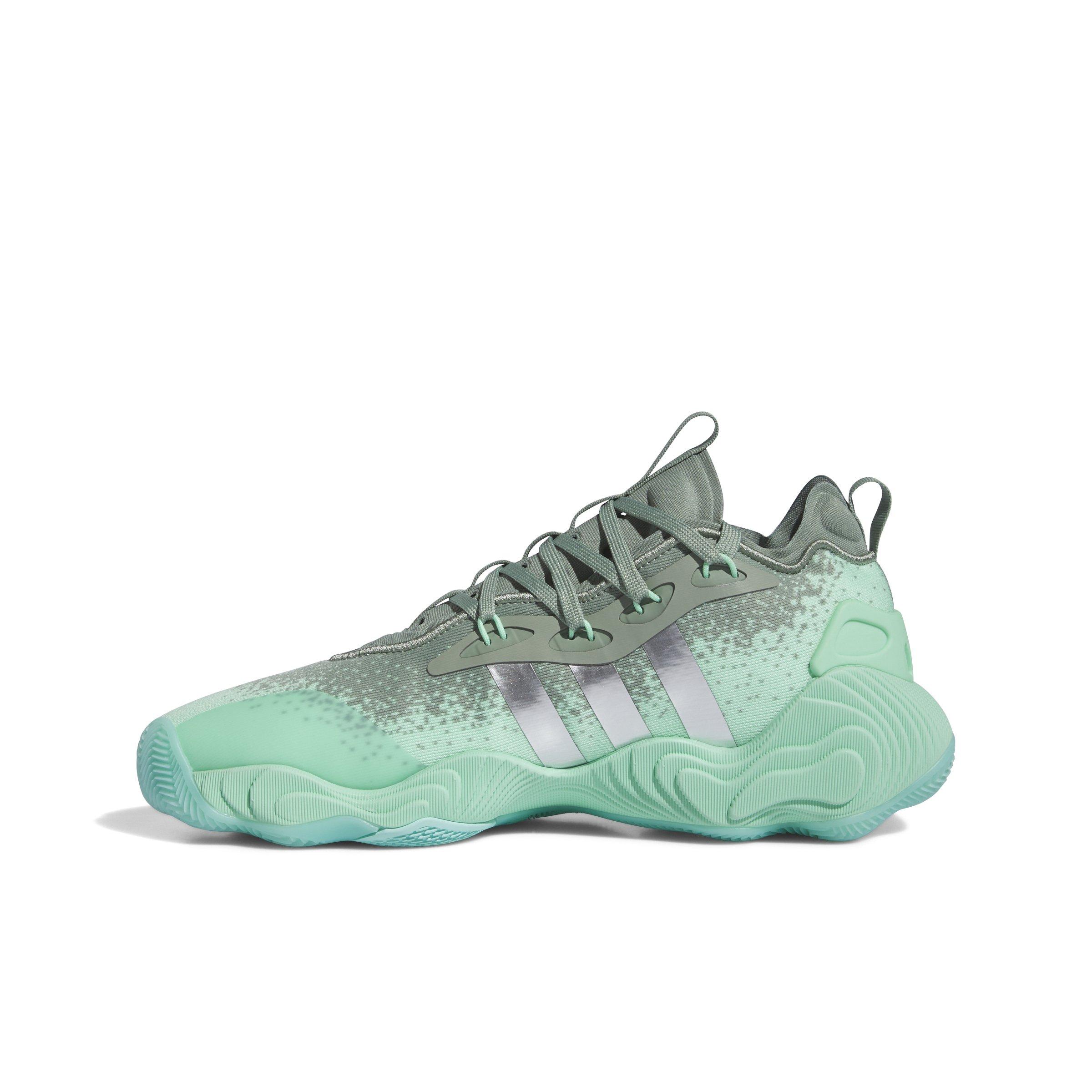 Adidas Trae Young 2 Mint Green Athletic Basketball Sneakers Men\'s Size US 8 Adidas Trae Young 2 Green Mint Basketball Shoes - YouTube main image 3