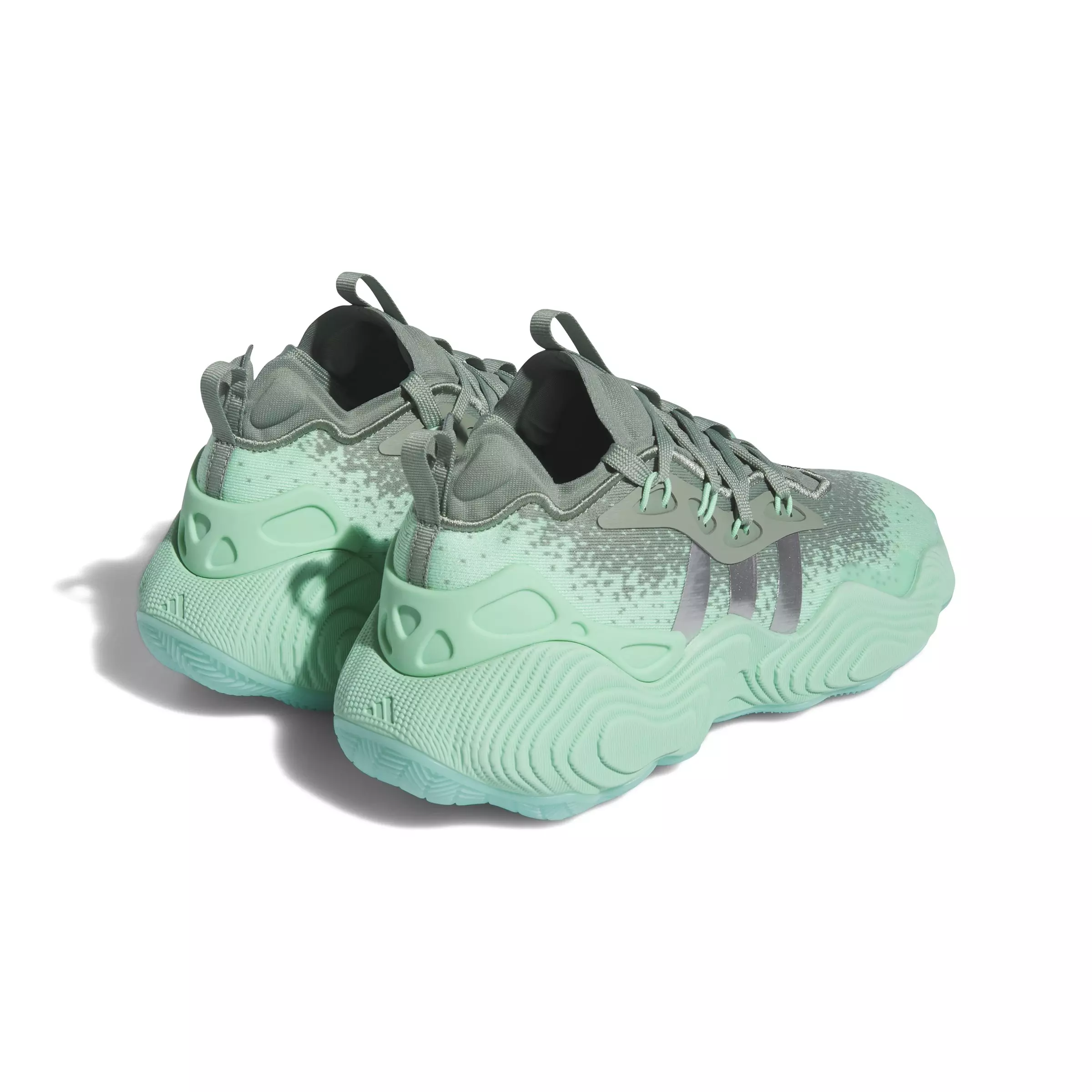 adidas Trae Young 3 "Pulse Mint/Silver Metallic/Silver Green" Unisex Basketball Shoe - MINT/SILVER/SILVER
