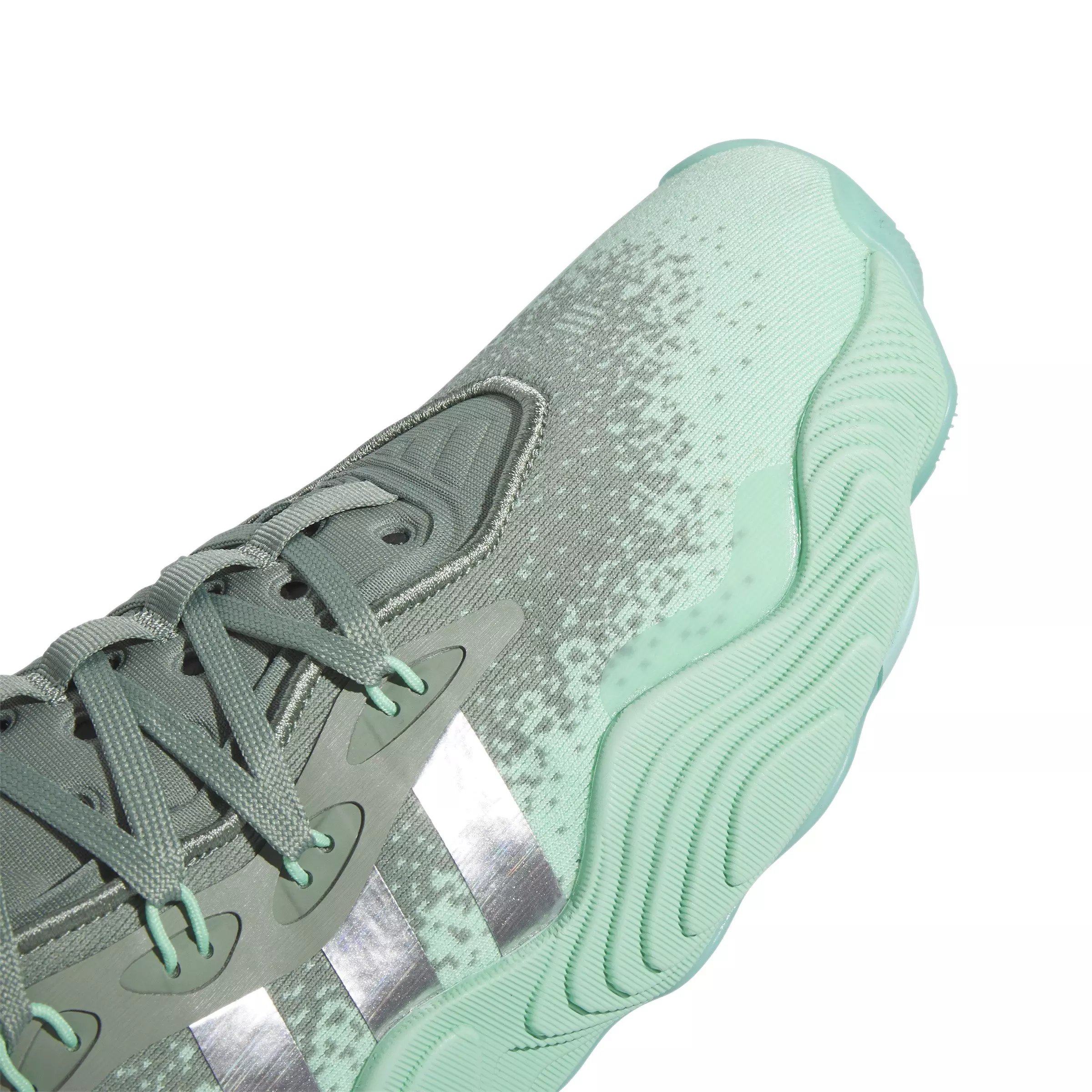 adidas Trae Young 3 "Pulse Mint/Silver Metallic/Silver Green" Unisex Basketball Shoe - MINT/SILVER/SILVER