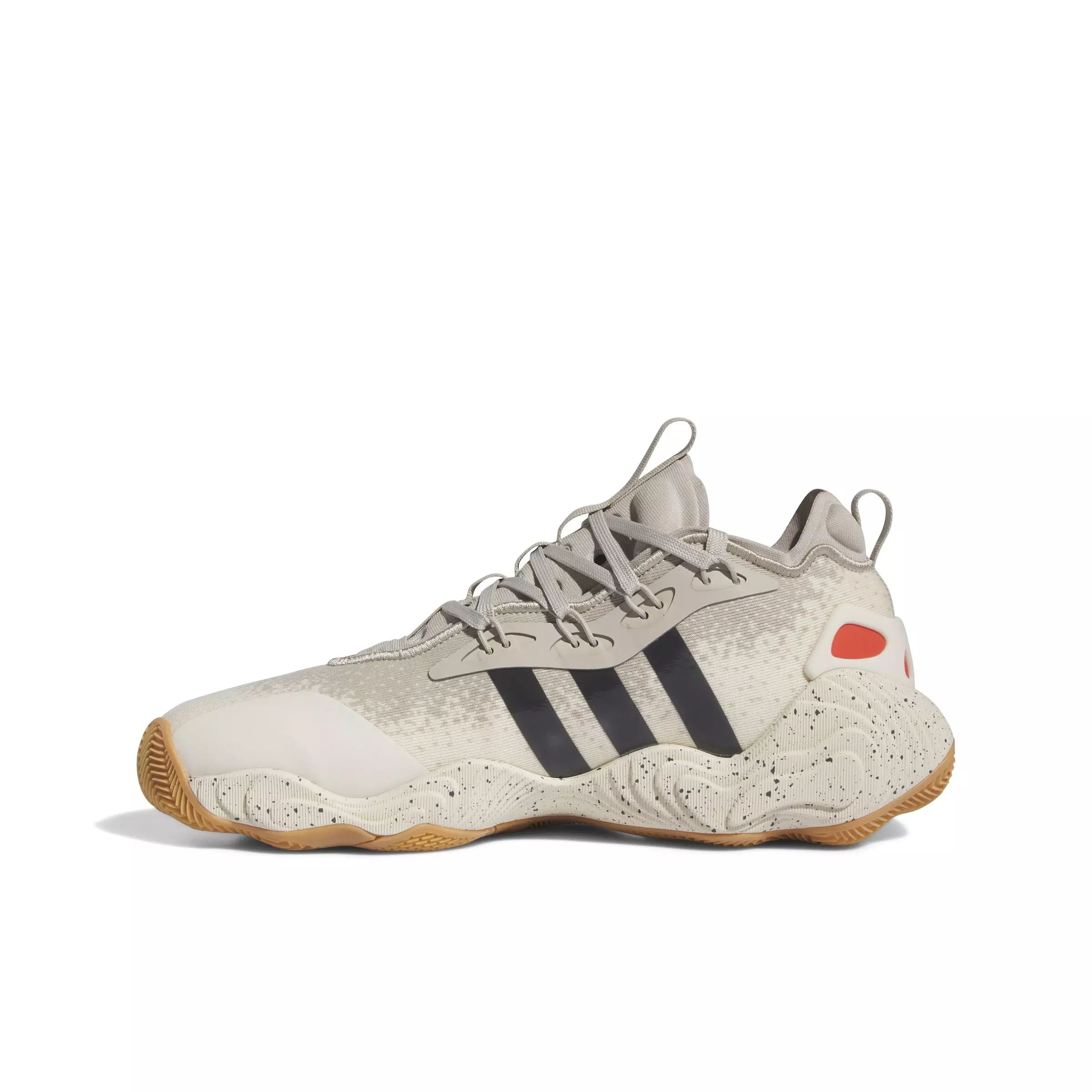 adidas Trae Young 3 "Wonder Beige/Grey Five/Wonder White" Unisex Basketball Shoe - BEIGE/GREY/WHITE