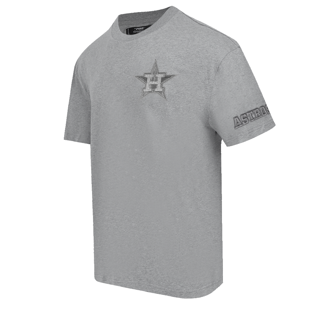 Pro Standard Men's MLB Houston Astros Neutral Drop Shoulder Top - Dk Grey - DK GREY