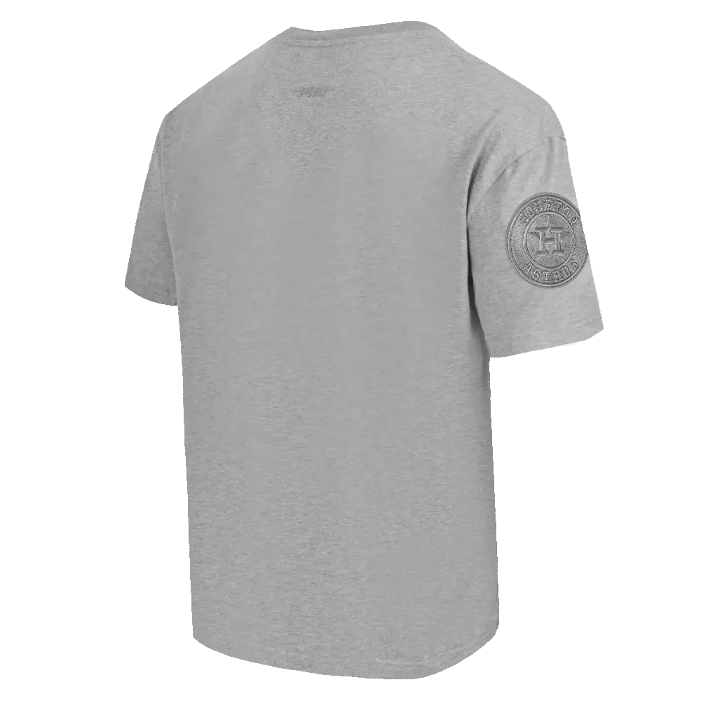 Pro Standard Men's MLB Houston Astros Neutral Drop Shoulder Top - Dk Grey - DK GREY