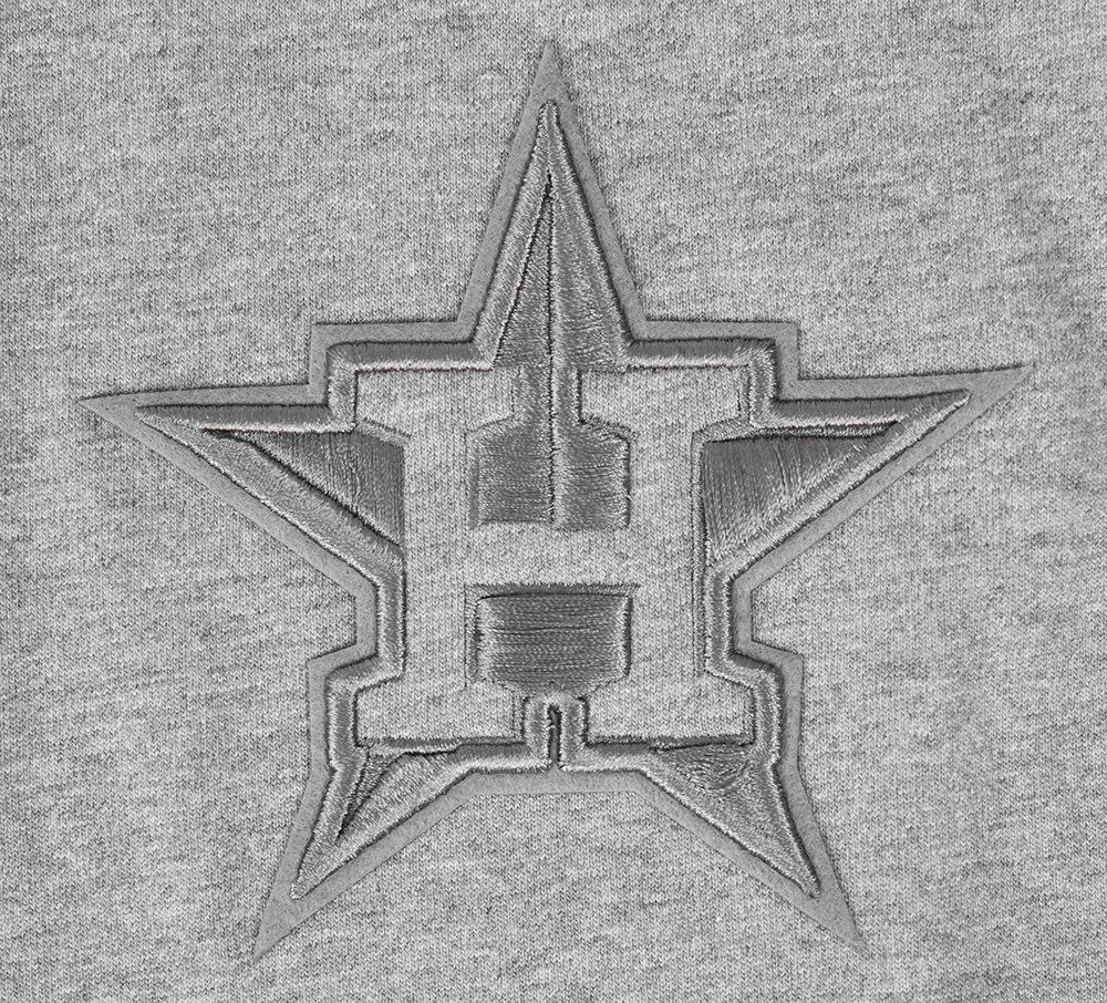 Pro Standard Men's MLB Houston Astros Neutral Drop Shoulder Top - Dk Grey - DK GREY