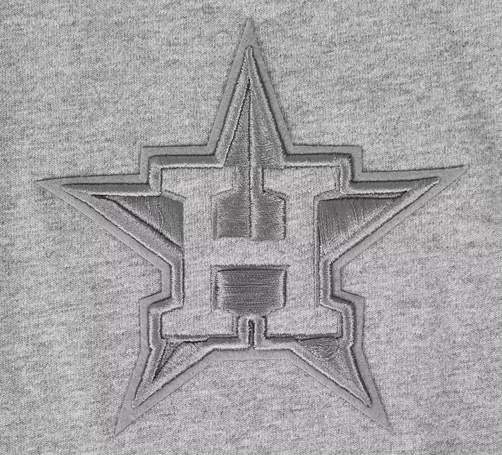 Pro Standard Men's MLB Houston Astros Neutral Drop Shoulder Top - Dk Grey - DK GREY