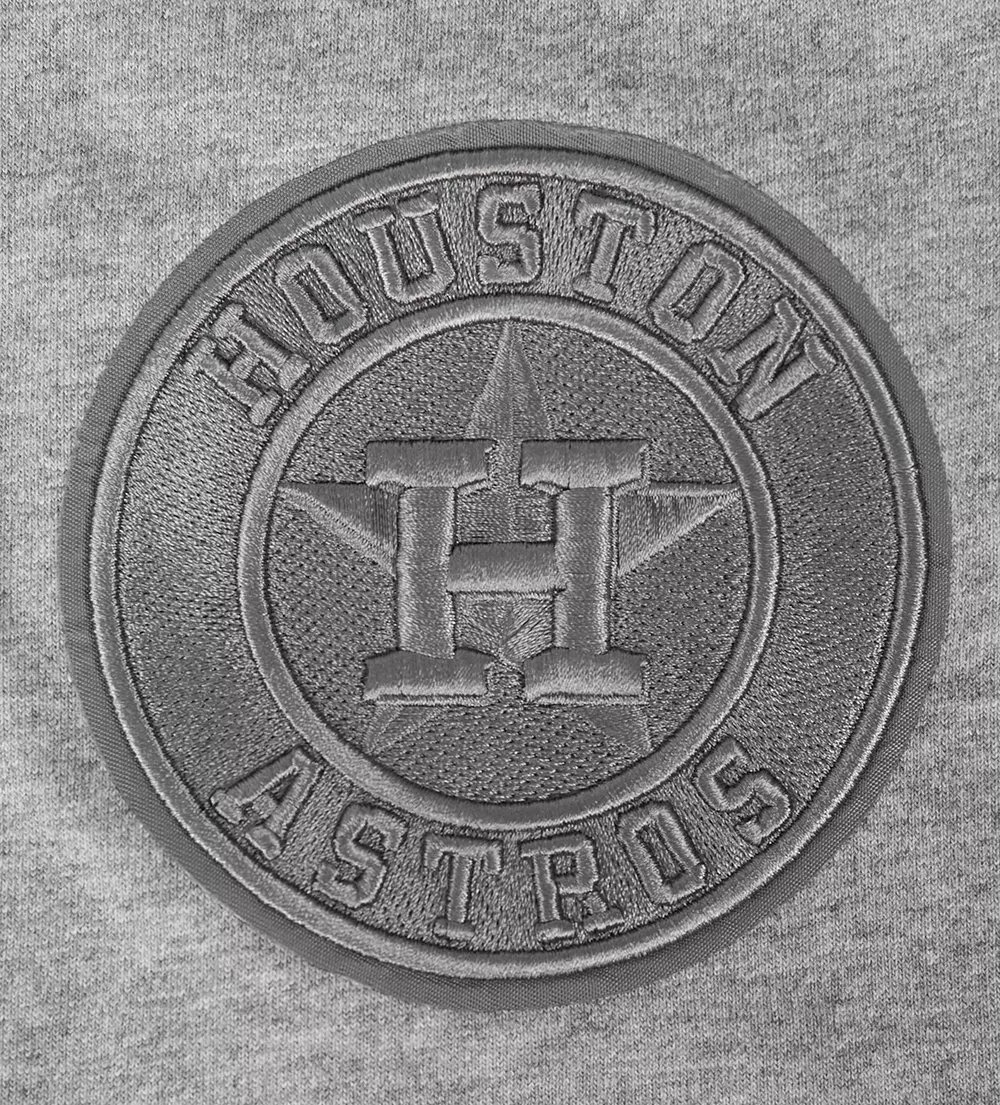 Pro Standard Men's MLB Houston Astros Neutral Drop Shoulder Top - Dk Grey - DK GREY