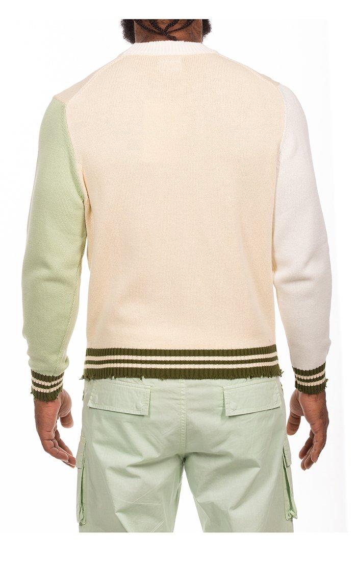 Hustle Gang Men's Citybody Sweater - CREAM Thumbnail View 2