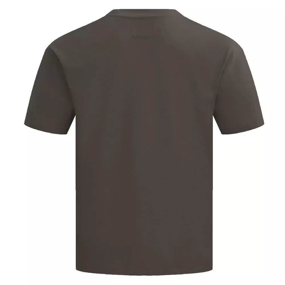 Pro Standard Men's MLB Texas Rangers Neutral Drop Shoulder Tee - Dk Taupe - DK TAUPE