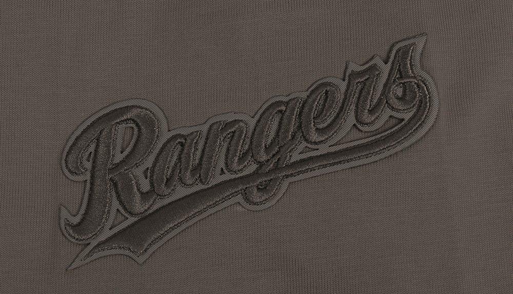 Pro Standard Men's MLB Texas Rangers Neutral Drop Shoulder Tee - Dk Taupe - DK TAUPE