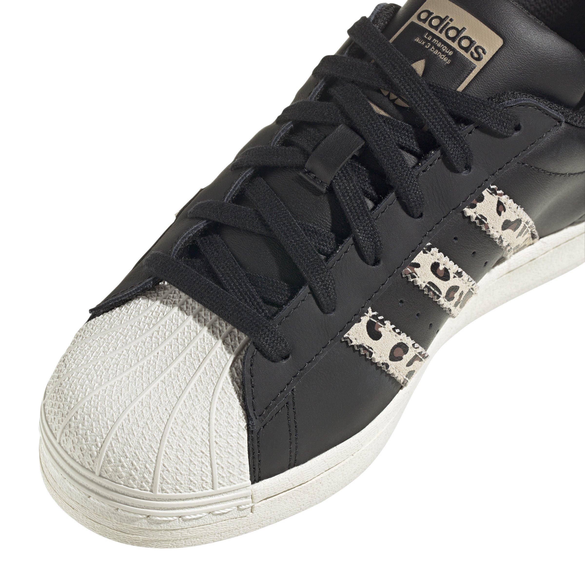 adidas Superstar Core Black/White Men's Shoe - Hibbett