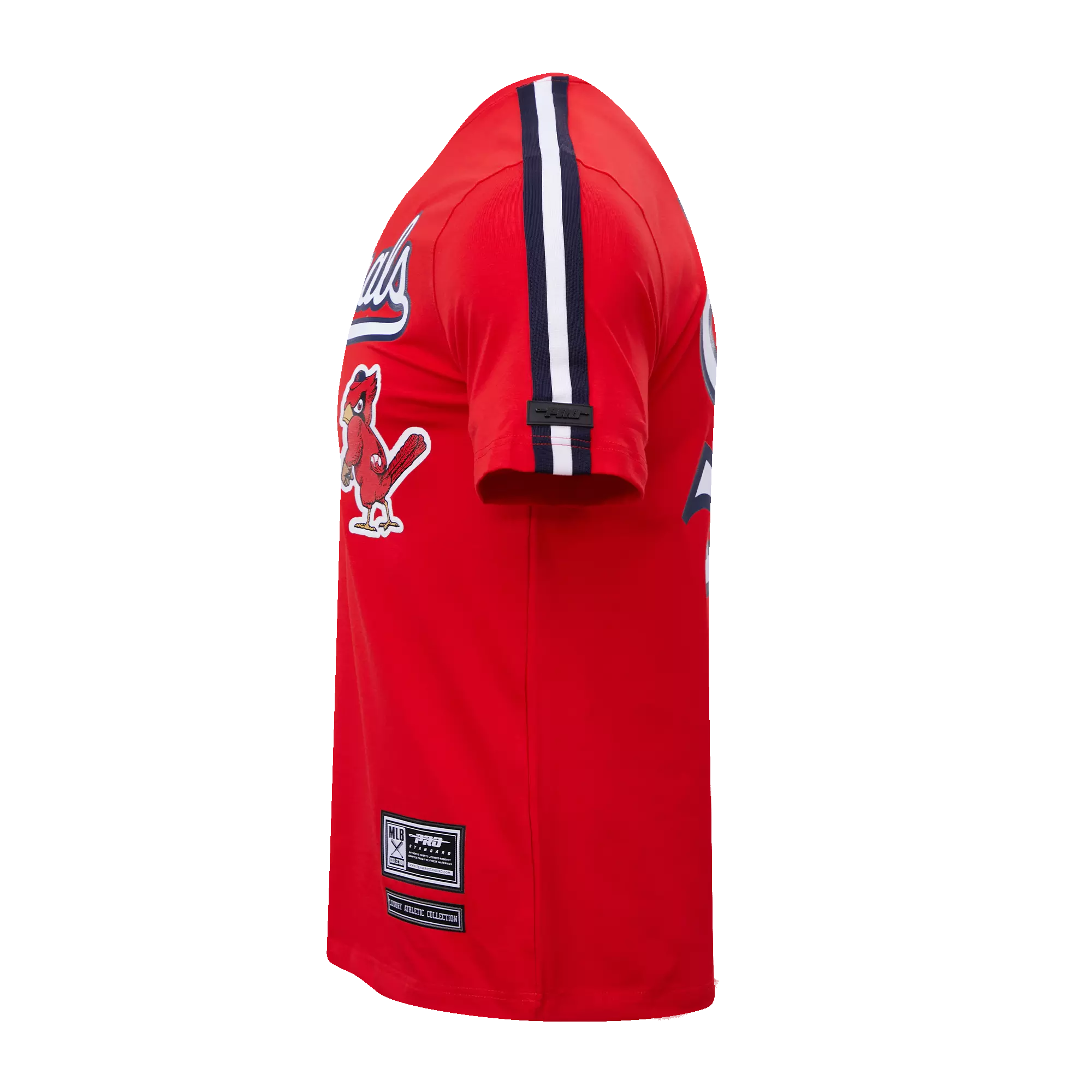 Pro Standard Men's MLB St. Louis Cardinals Logo Pro Team Taping Top - Red - RED