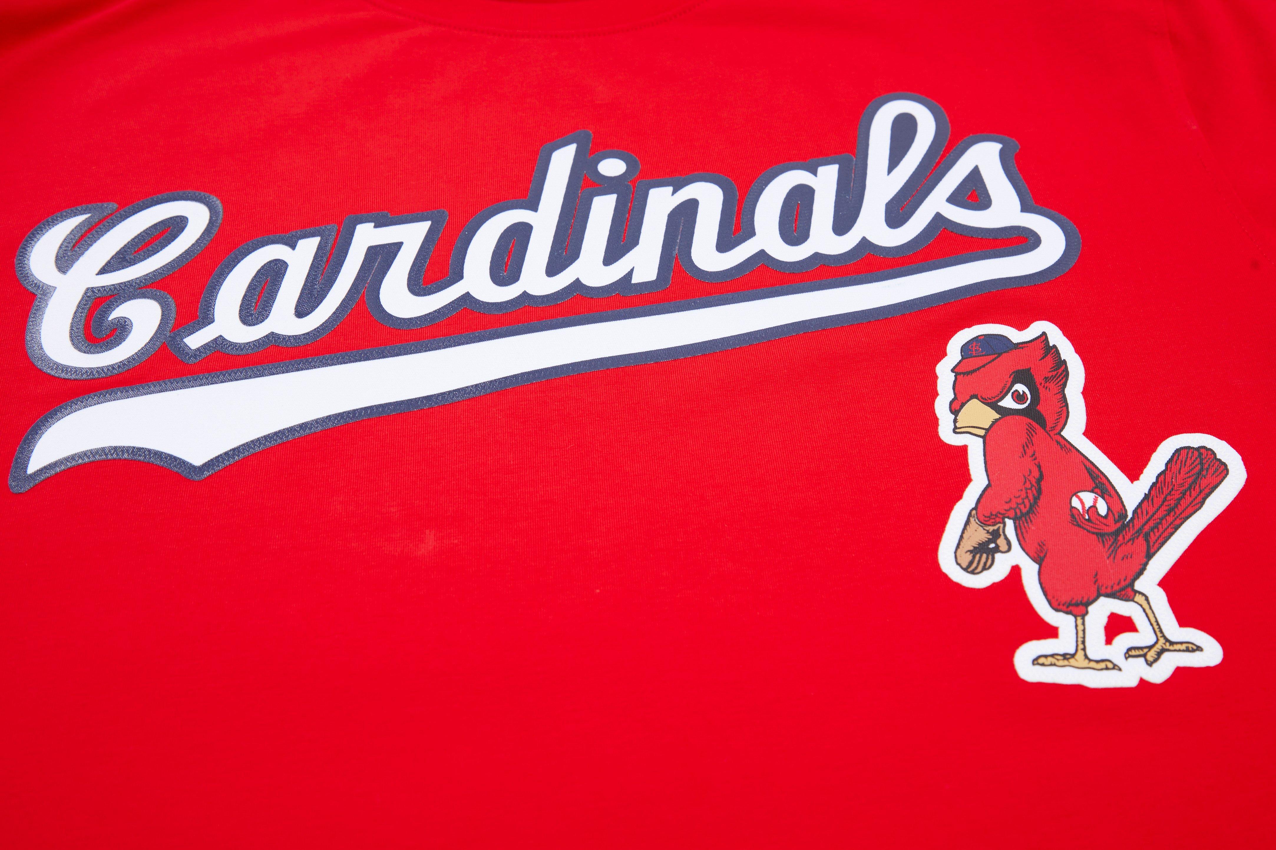Pro Standard Men's MLB St. Louis Cardinals Logo Pro Team Taping Top - Red - RED