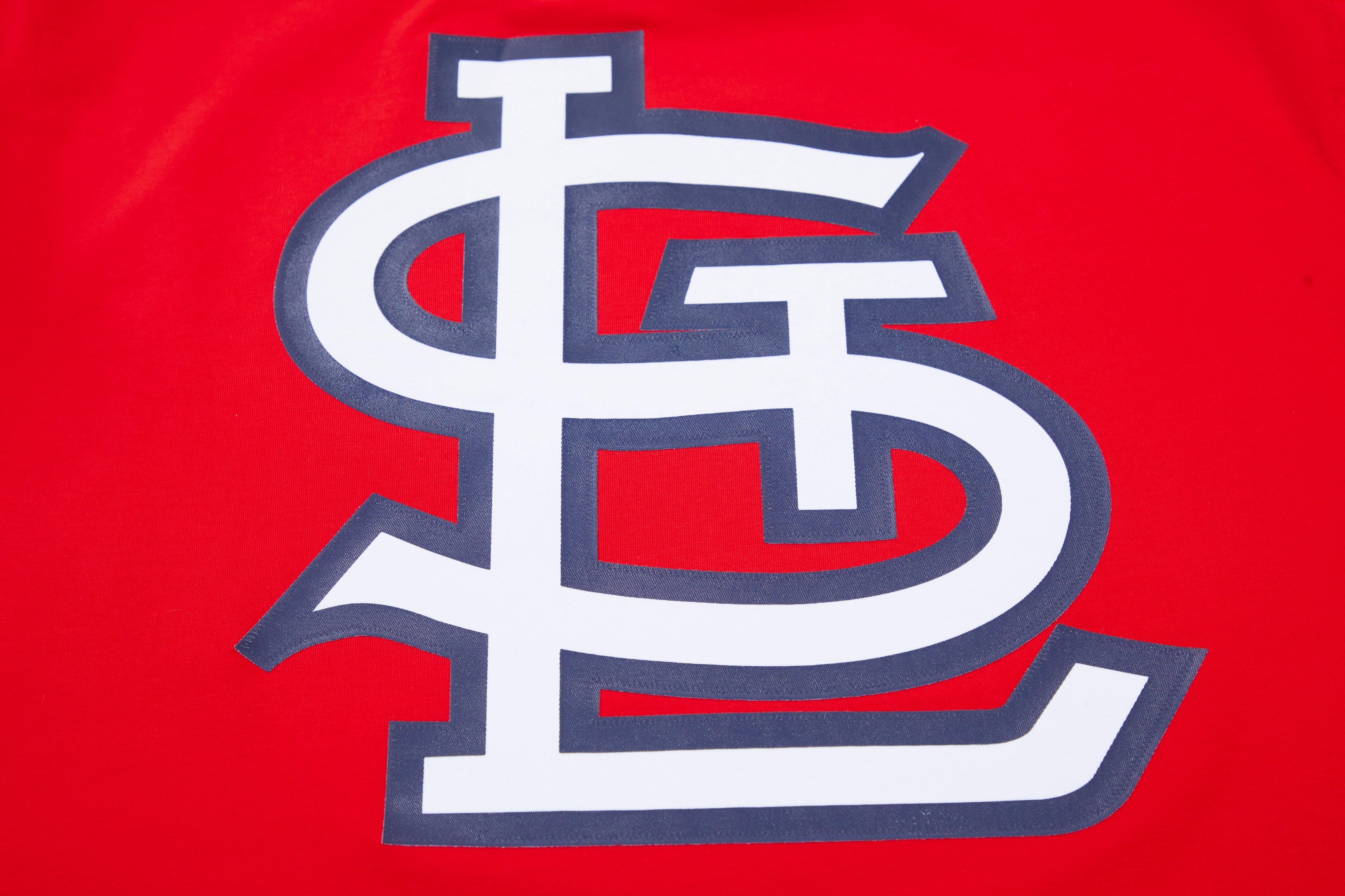 Pro Standard Men's MLB St. Louis Cardinals Logo Pro Team Taping Top - Red - RED