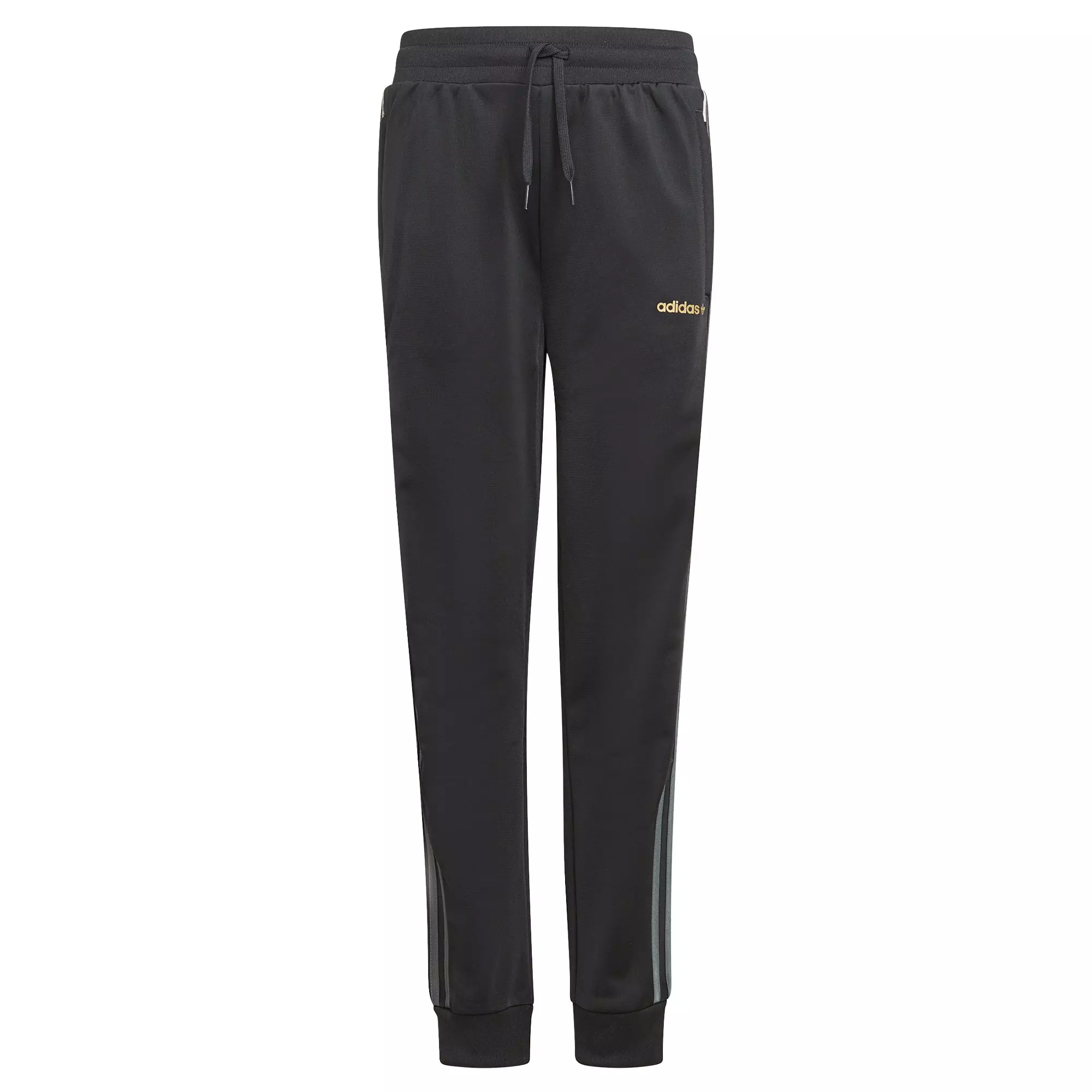 adidas Originals "Black/White" Graphics Unisex Track Pants - BLACK/WHITE