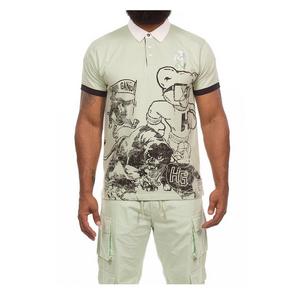 Hustle Gang Men's Pile Up Rugby Polo